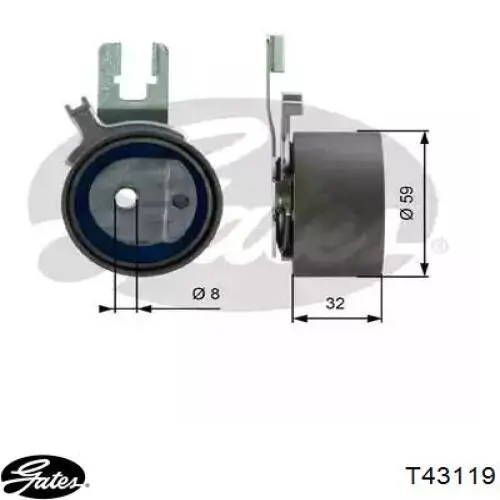 Rolo de reguladora de tensão da correia do mecanismo de distribuição de gás Volvo 31339542 preço, a partir de 50,63 USD