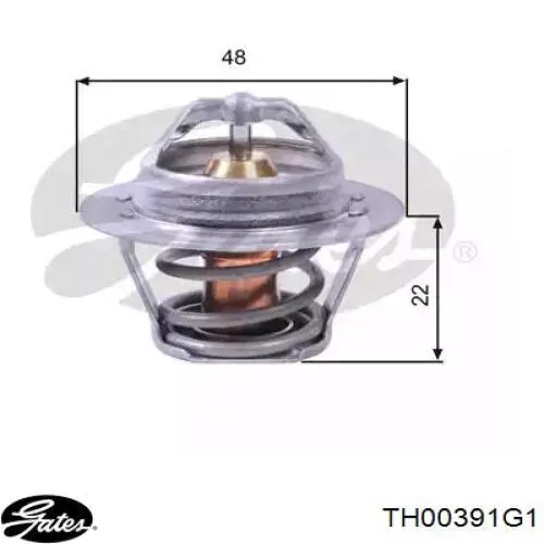 Termostato Gates TH00391G1 preço, a partir de 11,02 USD