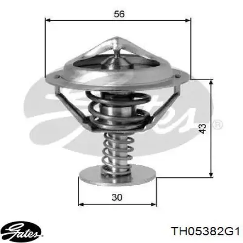 Termostato Gates TH05382G1 preço, a partir de 19,59 USD