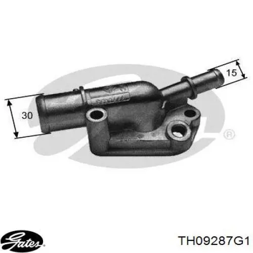 Compre TH09287G1 Gates Caixa do termostato