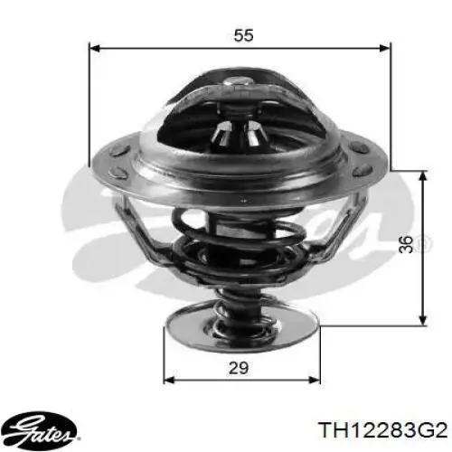 Termostato Gates TH12283G2 preço, a partir de 10,21 USD