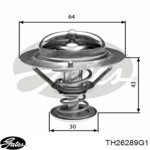 Compre DT1109H Dayco Caixa do termostato