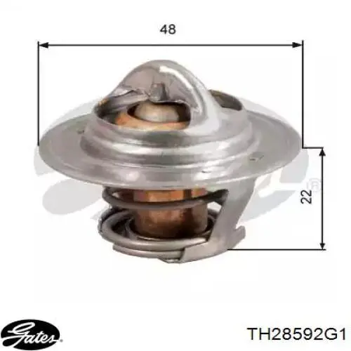 Termostato Gates TH28592G1 preço, a partir de 8,79 USD