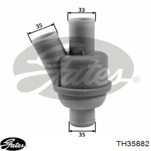 Termostato TOPT2306002 Bapmic