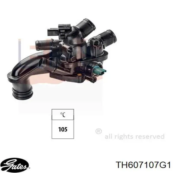 Caixa do termostato Metalcaucho 30636 preço, a partir de 64,77 USD