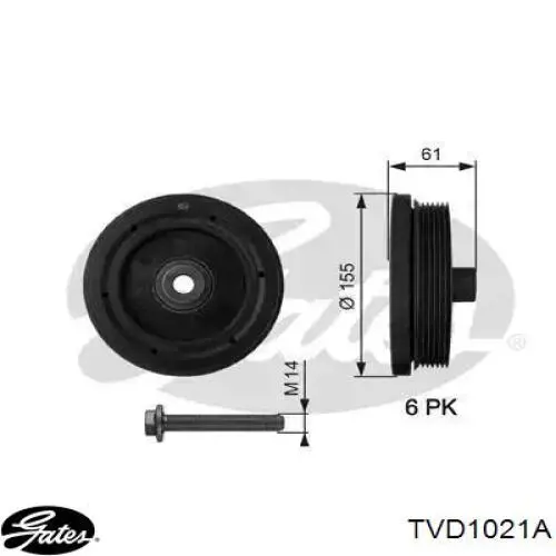 Compre 1151392 Ford Polia de cambota
