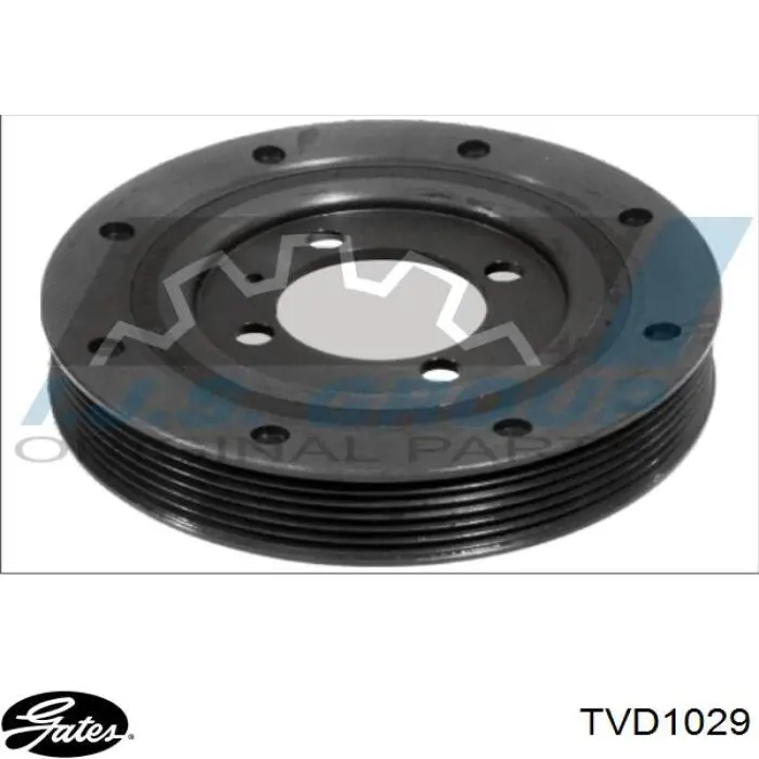 Polia de cambota Gates TVD1029 preço, a partir de 47,36 USD