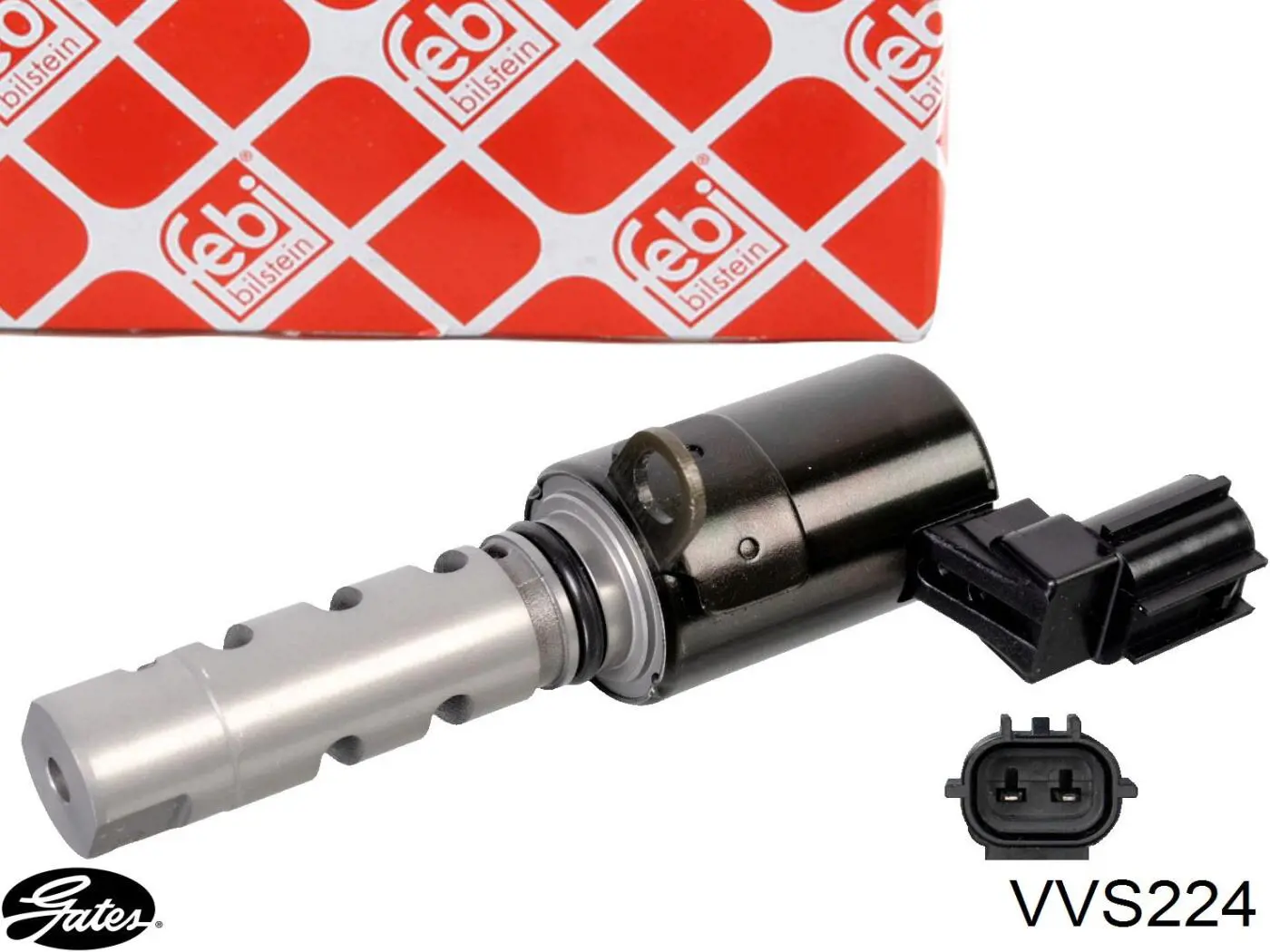 Compre 821794 Hans Pries (Topran) Válvula eletromagnética de posição (de fases) da árvore distribuidora