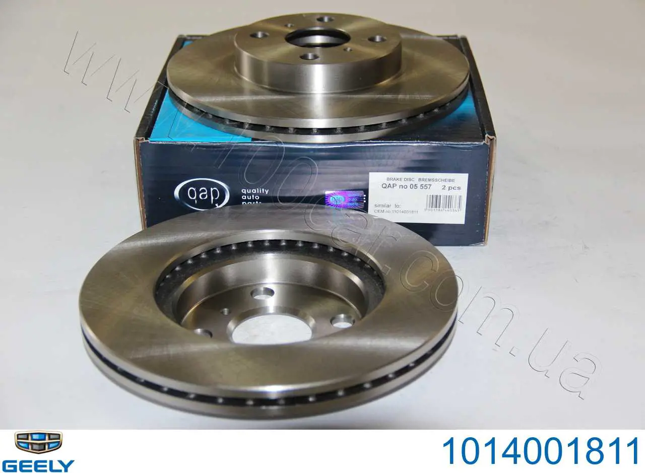 Disco do freio dianteiro Geely 1014001811 preço, a partir de 35,99 USD