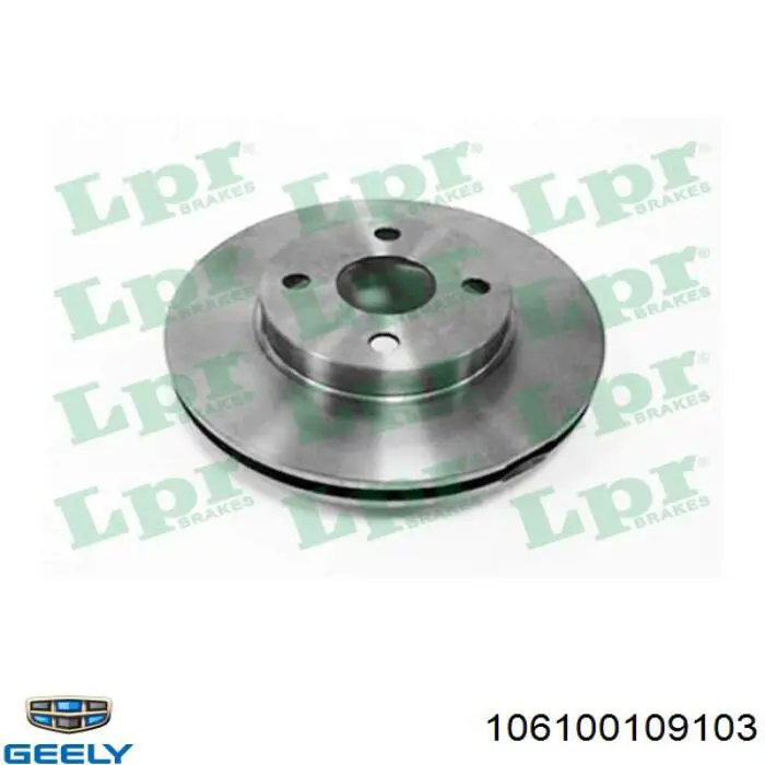 Disco do freio dianteiro Geely 106100109103 preço, a partir de 37,96 USD