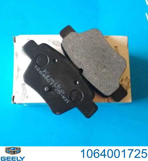 1064001725 Geely Sapatas do freio traseiras de disco