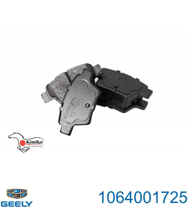 Sapatas do freio traseiras de disco Geely 1064001725 preço, a partir de 22,72 USD