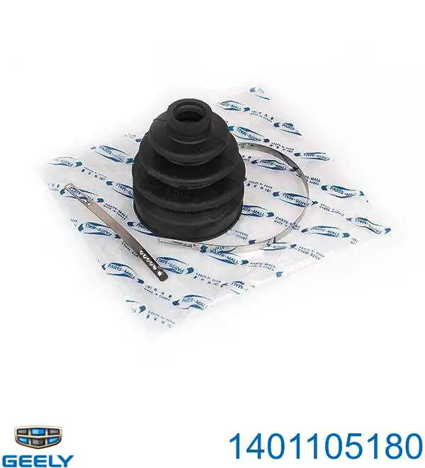 Bota de proteção externa de junta homocinética do semieixo dianteiro Geely CK I 