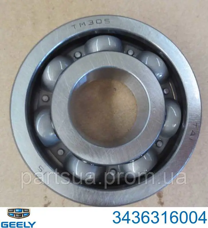 3436316004 Geely Rolamento da árvore primária da Caixa de Mudança