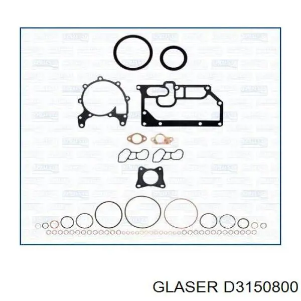 034198012L VAG Kit superior de vedantes de motor