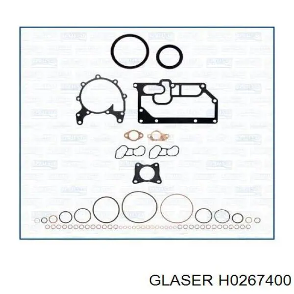 H0267400 Glaser Vedante de cabeça de motor (CBC)
