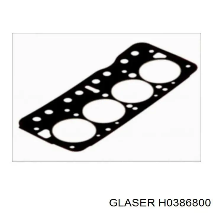 H0386800 Glaser Vedante de cabeça de motor (CBC)