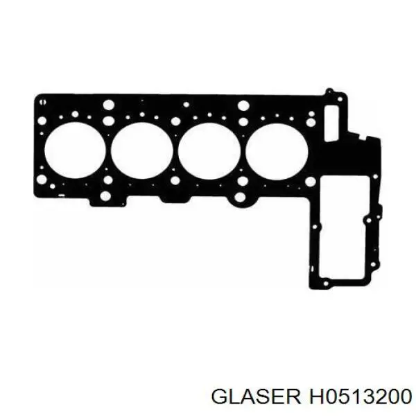 Vedante de cabeça de motor (CBC) 75920 Elring