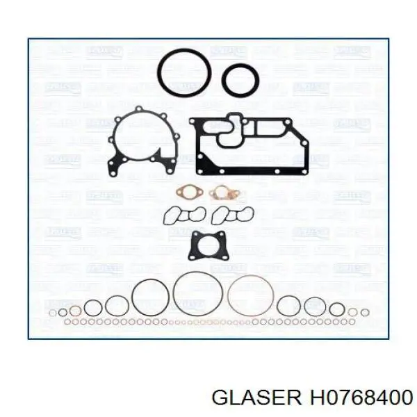 Vedante de cabeça de motor (CBC) H0768400 Glaser