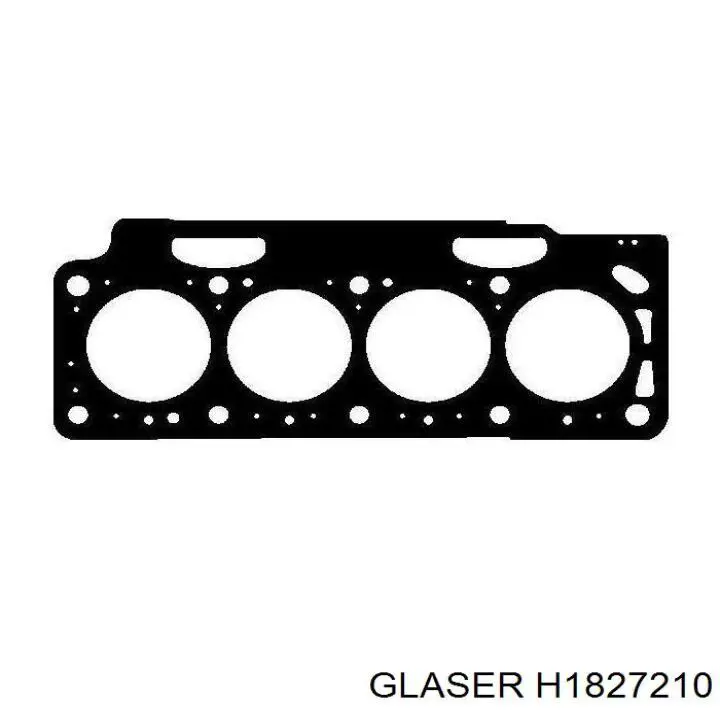 H1827210 Glaser Vedante de cabeça de motor (CBC)