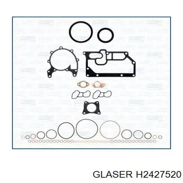 H2427520 Glaser Vedante de cabeça de motor (CBC)