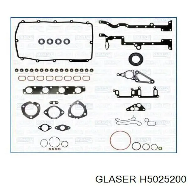 Vedante de cabeça de motor (CBC) Glaser H5025200 preço, a partir de 32,67 USD