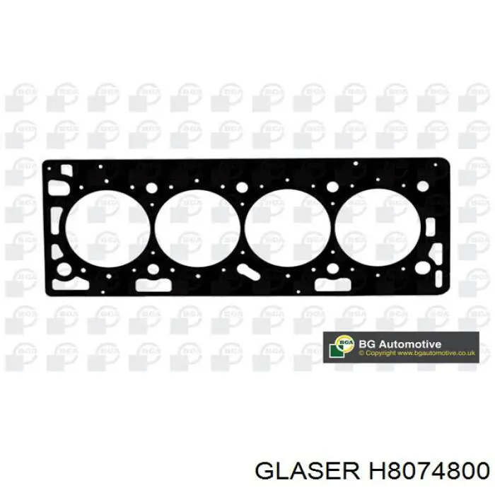 H8074800 Glaser Vedante de cabeça de motor (CBC)