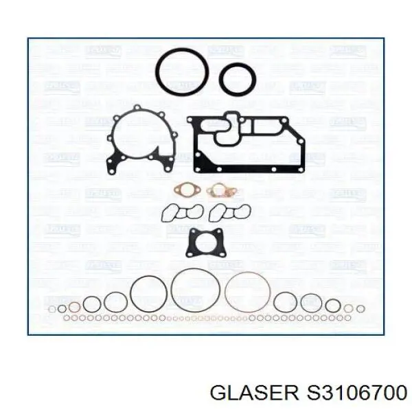 Compre 5016203 Ford Kit de vedantes de motor completo