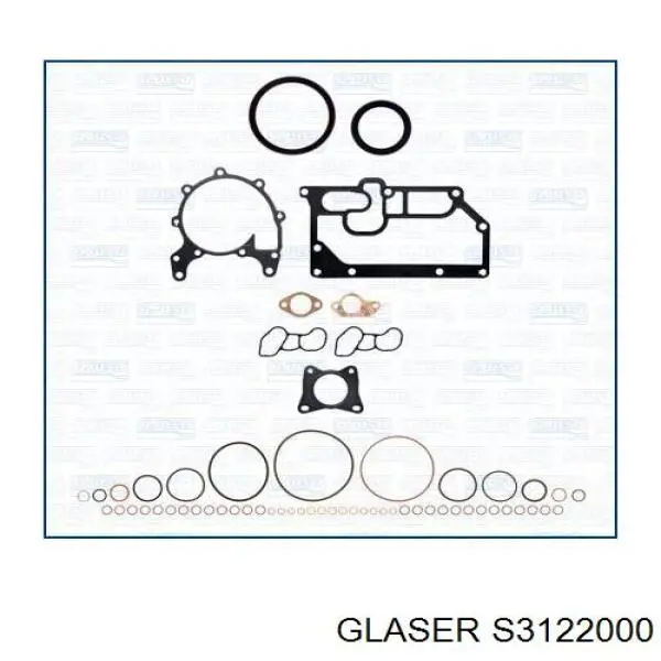 Kit de vedantes de motor completo para Ford Escort IV ALF