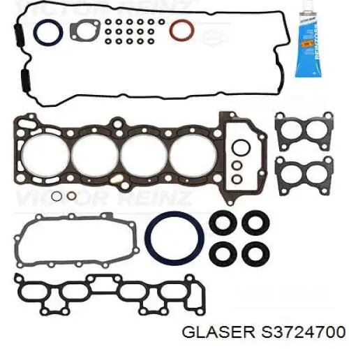 Kit de vedantes de motor completo Nissan/Infiniti 1010174Y25 preço, a partir de 98,27 USD
