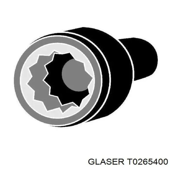 T0265400 Glaser Parafuso de cabeça de motor (CBC)