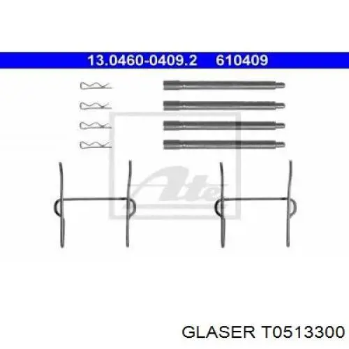 Parafuso de cabeça de motor (CBC) T0513300 Glaser