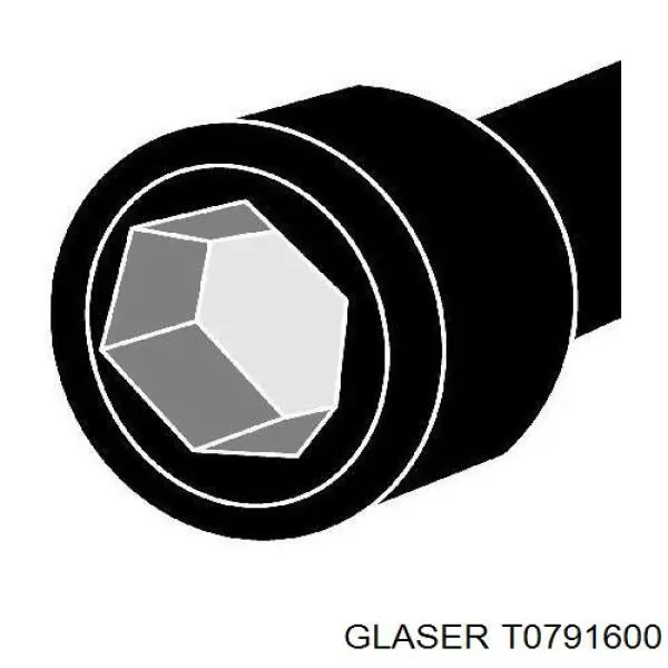 T0791600 Glaser Parafuso de cabeça de motor (CBC)