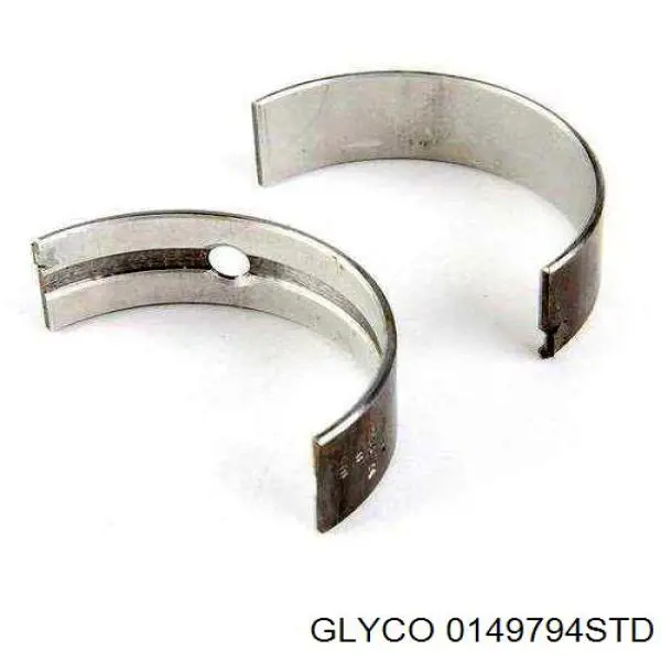 Folhas inseridas de cambota de biela, kit, padrão (STD) CB1226GPSTD Kolbenschmidt