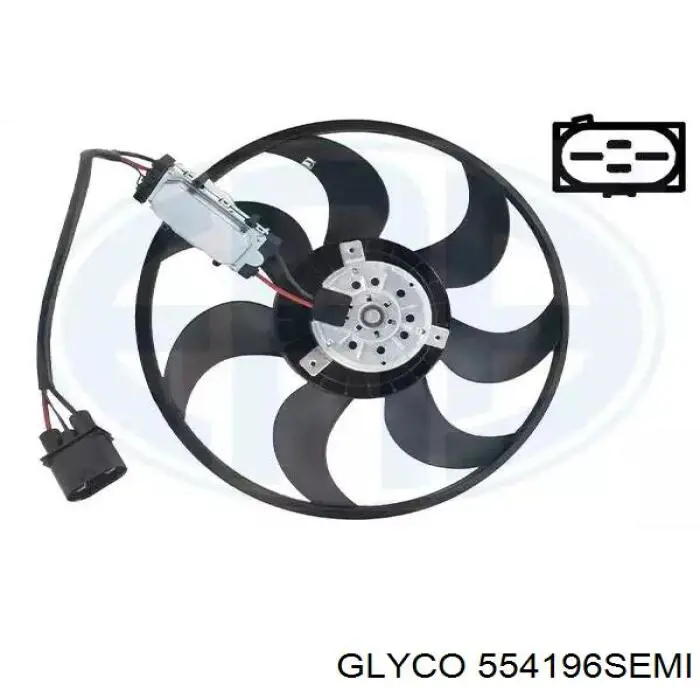 Bucha de biela Glyco 554196SEMI