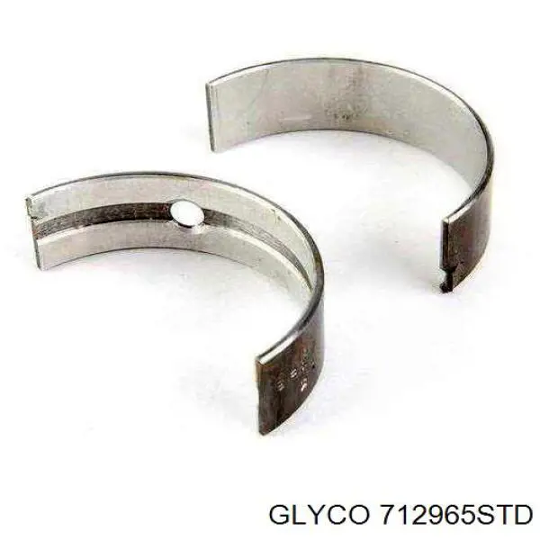 51541210003 MAN Folhas inseridas de cambota do compressor de biela, kit, padrão (STD)