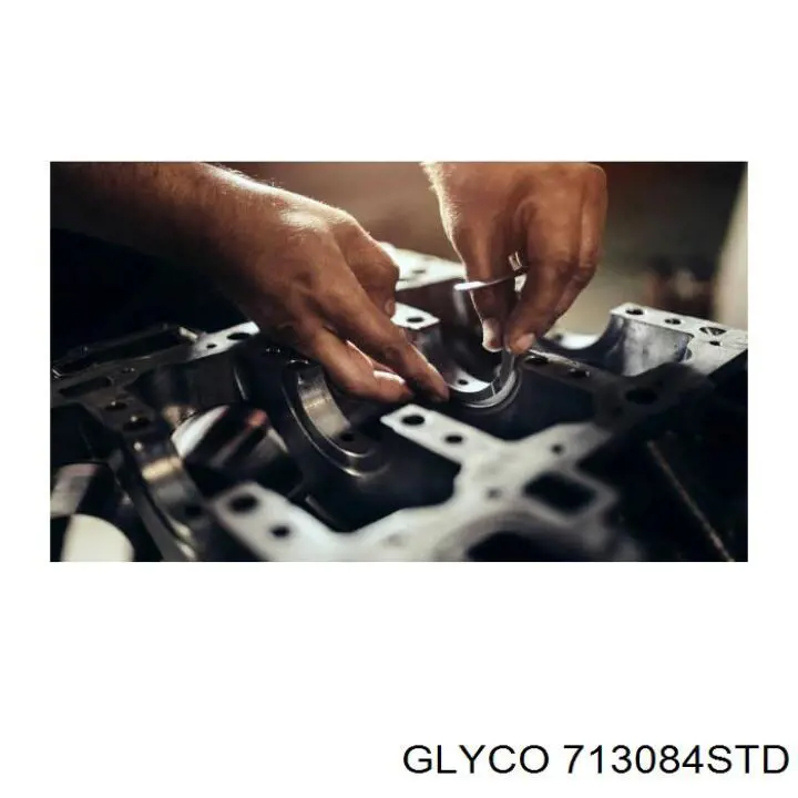 Compre 713084STD Glyco Folhas inseridas de cambota de biela, kit, padrão (STD)