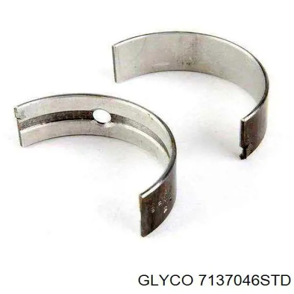 7137046STD Glyco Folhas inseridas de cambota de biela, kit, padrão (STD)