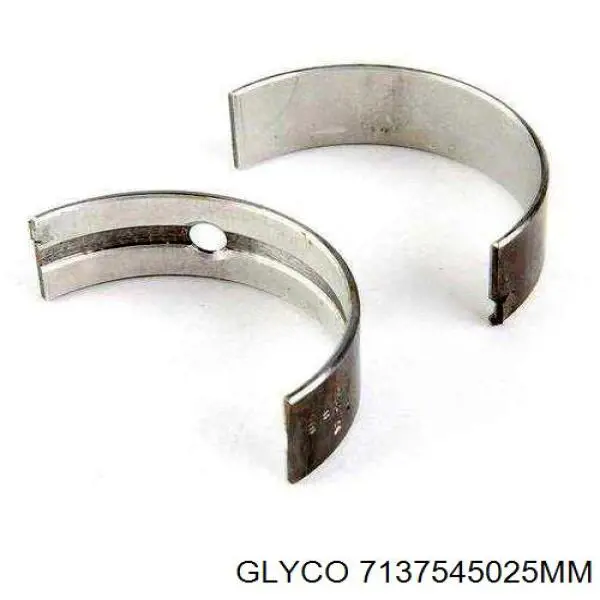 7137545025MM Glyco Folhas inseridas de cambota de biela, kit, 1ª reparação ( + 0,25)
