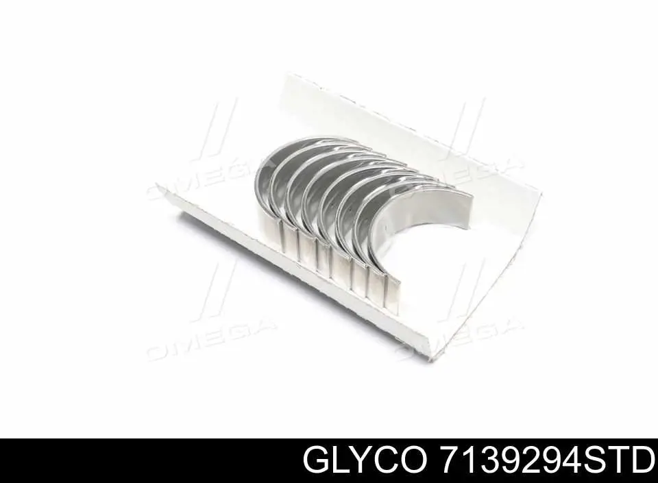7139294STD Glyco Folhas inseridas de cambota de biela, kit, padrão (STD)