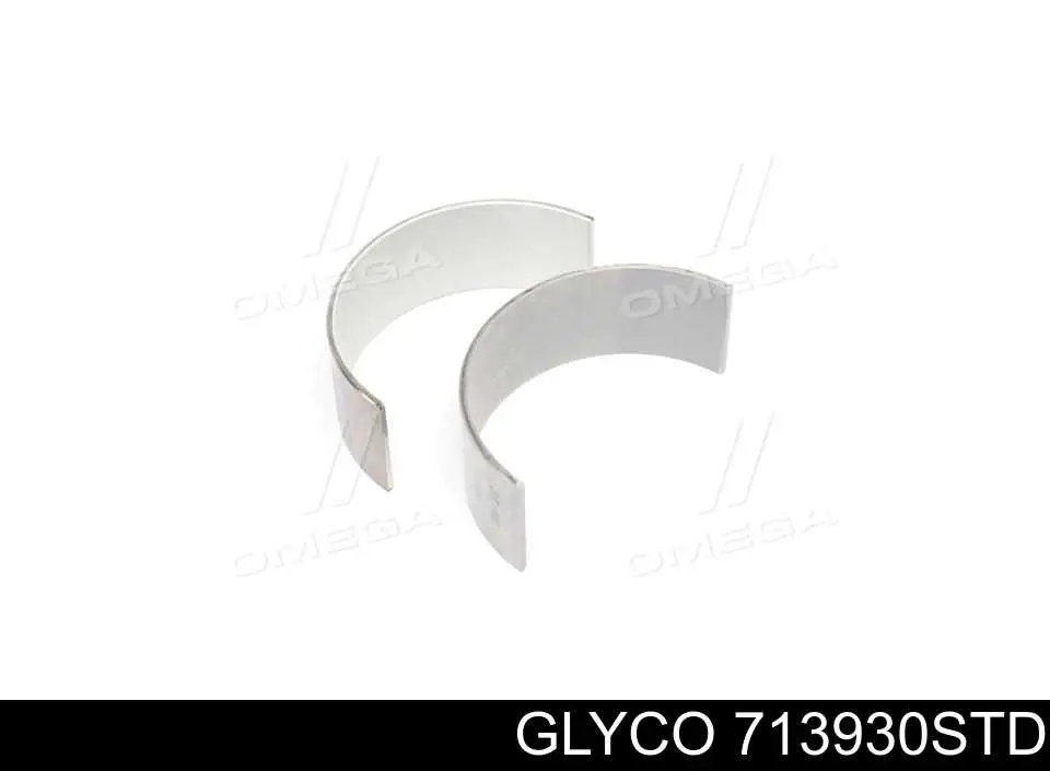 029PL19908000 Mahle Original Folhas inseridas de cambota de biela, kit, padrão (STD)