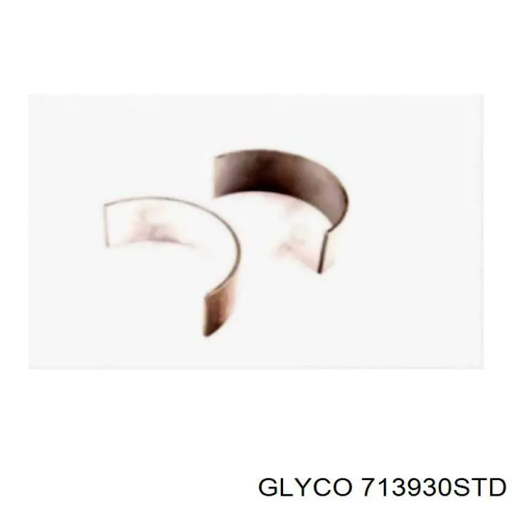 Compre 713930 Glyco Folhas inseridas de cambota de biela, kit, padrão (STD)