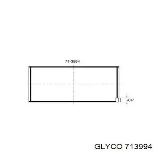 Compre 71752782 Fiat/Alfa/Lancia Folhas inseridas de cambota de biela, kit, padrão (STD)