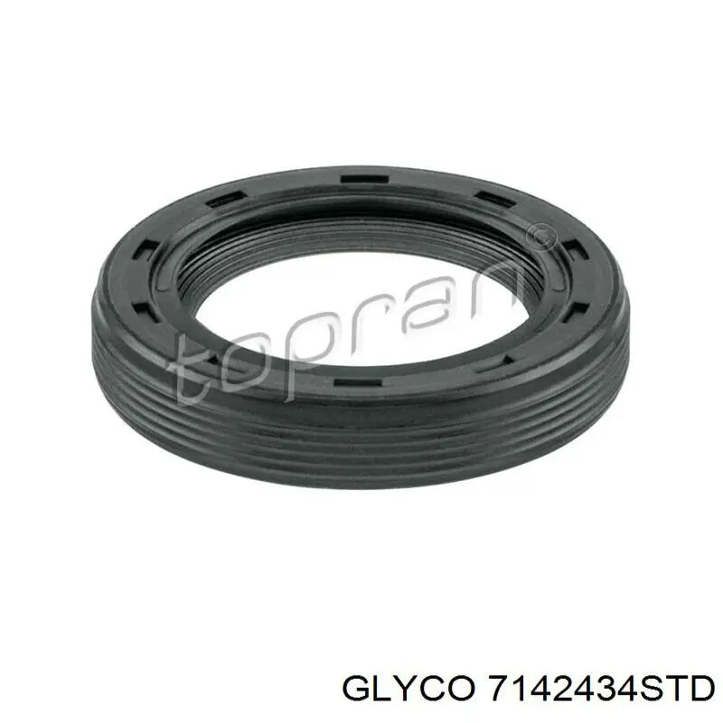 7142434STD Glyco Folhas inseridas de cambota de biela, kit, padrão (STD)