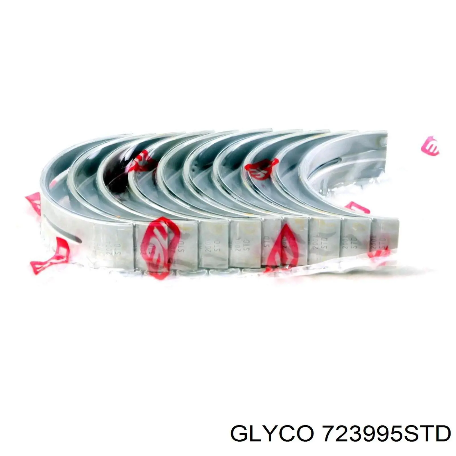 723995STD Glyco Folhas inseridas principais de cambota, kit, padrão (STD)