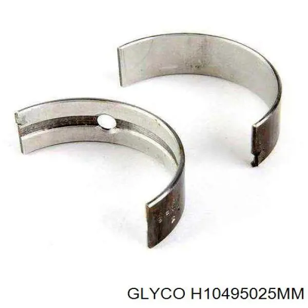 6564M010 Glyco Folhas inseridas principais de cambota, kit, 1ª reparação ( + 0,25)