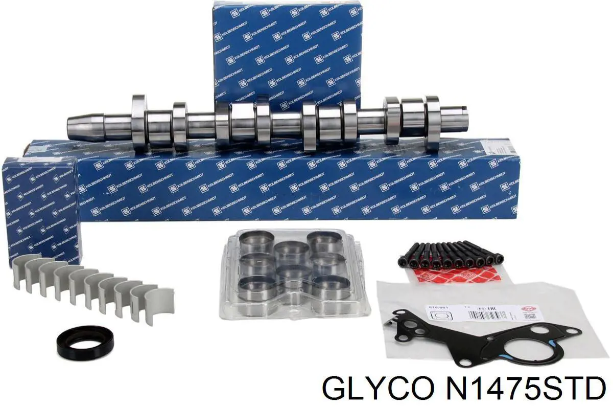 Folha inserida da árvore distribuidora, kit, padrão N1475STD Glyco