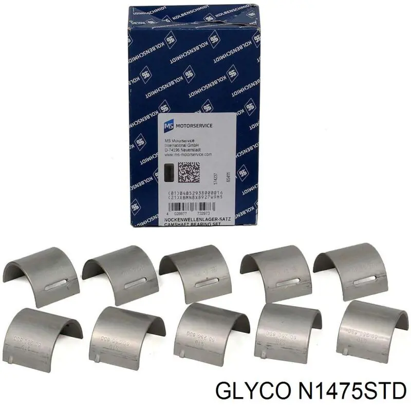 Folha inserida da árvore distribuidora, kit, padrão Glyco N1475STD preço, a partir de 42,14 USD