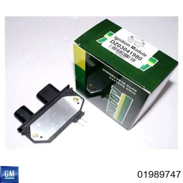 Módulo de ignição (comutador) 01989747 General Motors