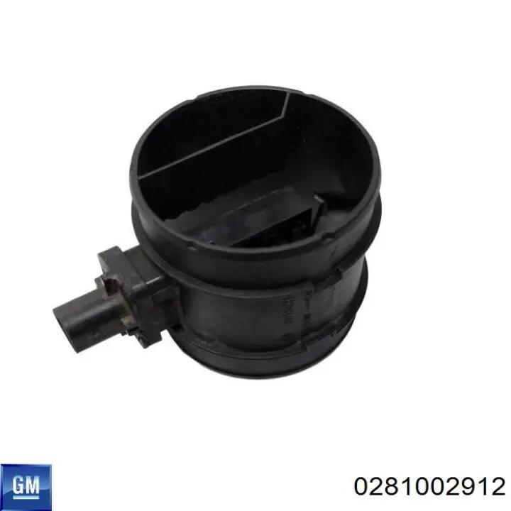 0281002912 General Motors Sensor de fluxo (consumo) de ar, medidor de consumo M.A.F. - (Mass Airflow)